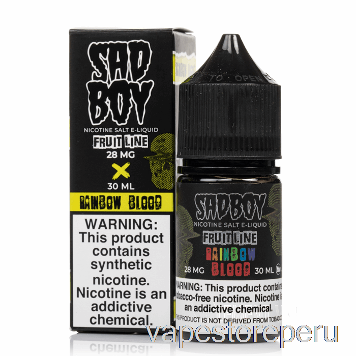 Vape Smoke Sangre Arcoiris - Sales Sadboy - 30ml 48mg